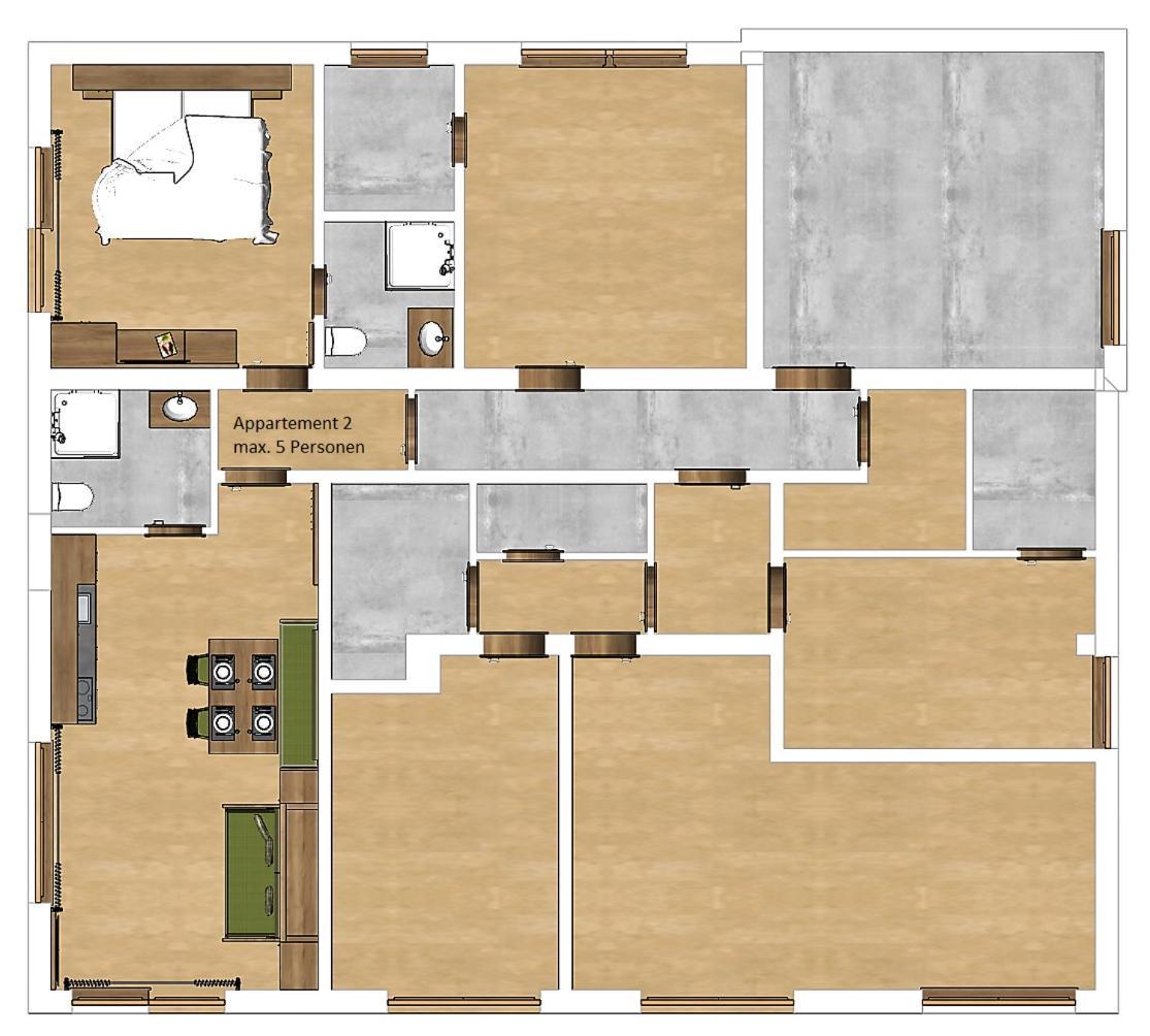 Appartements Alpin Saalbach-Hinterglemm Oda fotoğraf